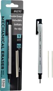 BRuSTRO Mechanical Precision Retractable 2.3mm Non-Toxic Eraser