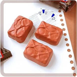 rashi Fancy Eraser Snickers Chocolate Eraser For Kids (Pack of 2) Non-Toxic Eraser