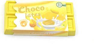 DeoDap Chocolate Shaped Erasers for Kids – Fun & Soft Erasers for School Use Non-Toxic Eraser