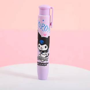AtRate Kuromi Erasers Retractable Pen Shape Push Eraser