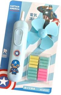 KLIDSHUSOZ TREASURE Electric eraser for kids l Small kids electric eraser Cordless electric eraser Non-Toxic Eraser