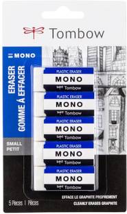 Tombow Mono Eraser, White, Small, Cleanly Removes Marks Without Damaging Paper Non-Toxic Eraser