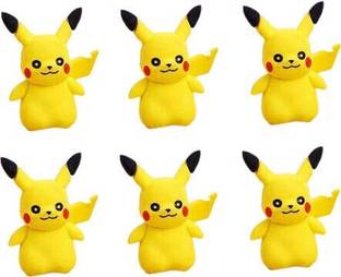 Art Bundle Pikachu/Pokemon Erasers for School Going Kids/Birthday Return Gift Set- Pack of 6 Non-Toxic Eraser