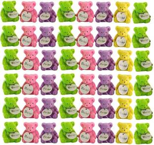 Sloies Teddy Bear Erasers with Backpack Style Sharpeners for Kids Non-Toxic Eraser