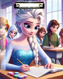 Asha Enterprises princess clipboard