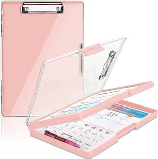 oddpod A4 Clear Top Panel Visible Side Opening Clip Pad