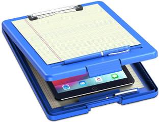 Jaravik A4 Clip Pad Folder Paper Storage Box