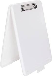 Jaravik Clipboard with Storage A4 Size Plastic Storage board with Built in Pen Holder