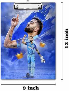Craft Advertising Virat Kohli 1 Digital reprint examination pad school collage Size 14x10 inch