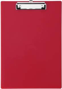 FRKB Maroon Acrylic Clipboard Exam Pad Writing Pad for School and Office Use 1pc