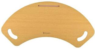 XSOURCE Use on Chair & Bed for Writing Curved Lap Desk Table Tray with Handles forLaptop