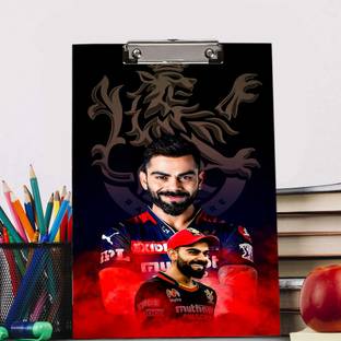 ASM King Kohli Digital reprint examination pad school collage Size 14x10 inch