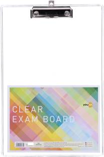 Youva Transparent Exam Board for students/artists-Fullscape-24 cm x 36 cm