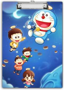 HD RAPID DESIGN " Doraemon Group "Exampad/Clipboard for kids, students, office use etc_06