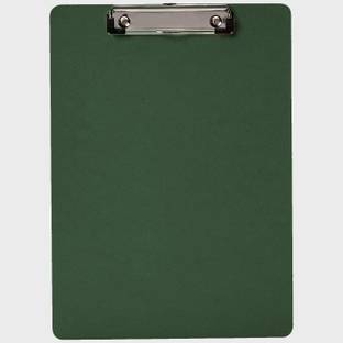 LAKHAJI Paper Clipboard Writing Pad, Exam Board for Kids/Students, Waterproof Engineered MDF Wood Exam Pad, Examination Writing Pad (Wooden, 13 X 9 Inch)