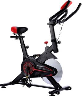 KOBO SB-5 Exercise Spin Bike with 6 Kg Metal Fly Wheel (Imported) Spinner Exercise Bike