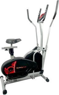 BIONFIT Elliptical Cross Trainer CT02 Gym Cycle for Home, Weight: 120Kg Adjustable Seat Indoor Cycles Exercise Bike