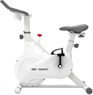 Durafit Pacer 6 Kg Fly wheel | 5 Level Magnetic Resistance| 100 Kg user weight Spinner Exercise Bike