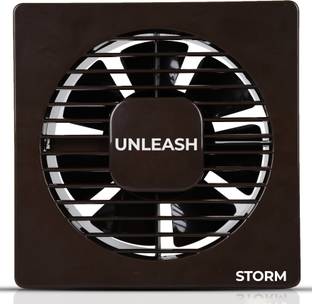 unleash Storm 6 inch 100% Copper Motor For Kitchen & Bathroom with 1 Year Warranty 150 mm Exhaust Fan