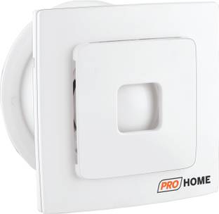 प्रोहोम High Speed Axial Exhaust Fan Copper Motor for Bathroom & Kitchen (4 x 4 Inch) 100 mm एग्ज़ॉस्ट फैन