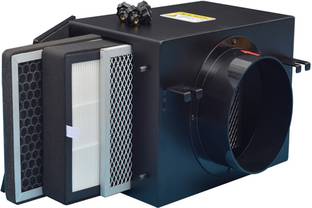 ASTBERG VENTILATION Astberg Air Purification Box 3 Layer Filtration PRE-HEPA-CARBON 150 mm Exhaust Fan