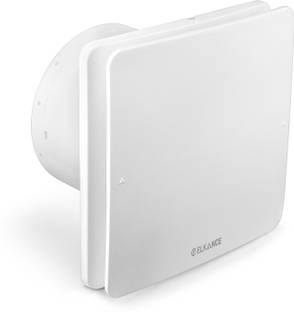 ELKANCE Axial Fan Canon - White, Efficient Air Circulation, 1-Year Warranty 150 mm Exhaust Fan