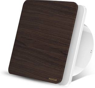 Polycab Freshly Prime 150mm Air Exhaust fan for Kitchen, Bathroom,Sleek Design(White) 150 mm Exhaust Fan