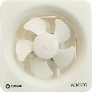 OMEGA'S Ventec 8 inch | for Bathroom, Office, Kitchen with Strong Air Suction 200 mm Exhaust Fan