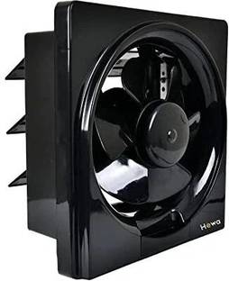 Hewa Ventilo 200mm (square) HIGH SPEED Exhaust fan for Kitchen Bathroom (Black) 200 mm Exhaust Fan