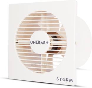 unleash Storm 8 inch (200 mm) Exhaust Fan with 100% Copper Motor For Kitchen & Bathroom 200 mm Exhaust Fan