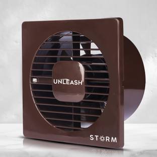 unleash Storm 6 inch Axial Ventilation Exhaust Fan For Kitchen, Exhaust Fan For Bathroom 150 mm Exhaust Fan