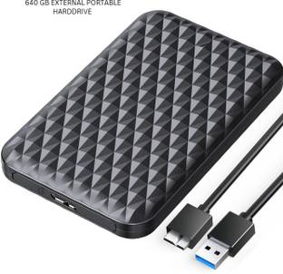 Carecase 640GB Portable External Hard Drive – 2.5"Inch Harddrive Usb 3.0 External HDD GB External Hard...