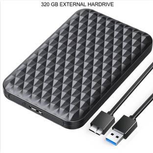 Carecase 2.5inch Portable Harddrive External Harddrive 320 Gb External Hard Disk Drive GB External Har...