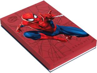 Seagate Spider-Man Drive Special Edition FireCuda STKL2000417 2 TB External Hard Disk Drive (HDD)