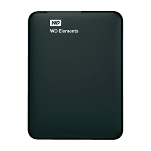 WD Elements 5 TB External Hard Disk Drive (HDD) 5 GB/s, USB 2.0, USB 3.0, Type-A Cable, Compatible wit...