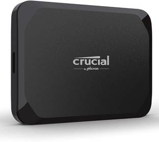 Crucial X9 1.0 TB External Solid State Drive (SSD) 1050MB/s, USB 3.2 C, Windows, Mac & Android, Reliable for Games, Files & Backups