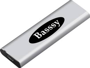 Basssy M.2 NVMe SSD, Type-C 1 TB External Solid State Drive (SSD) with  1 TB  Cloud Storage