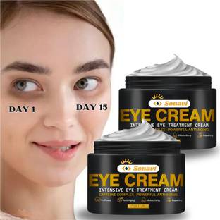 smartdrops Daily Glow Under Eye Cream-VitaminC & Turmeric for DarkCircle Reduction