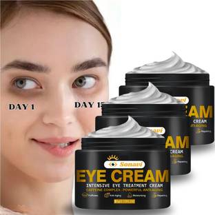 smartdrops Daily Glow Under Eye Cream-VitaminC & Turmeric for DarkCircle Reduction