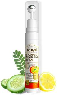 Atulya Vitamin C Under Eye Cream With Niacinamide | Reduces Wrinkles & Dark Circles -