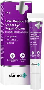 The Derma Co Snail Peptide 96 Under Eye Repair Cream with Snail Mucin & Peptide Complex