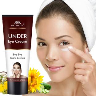 INTIMIFY Under Eye Cream for Dark Circles, Puffy Eyes, Wrinkles & Removal Women & Men