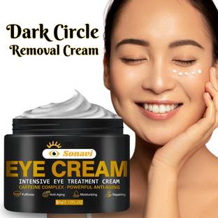 Sonavi Under Eye Cream Gel for Dark Circles, Puffy Eyes, Wrinkles & Removal