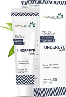 7days natural Under Eye Cream for Dark Circles, Fine Lines under eye darkness cream