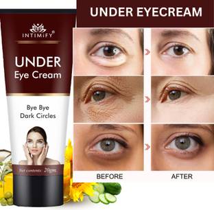 INTIMIFY Dark Circle Remover Cream, Reduce Wrinkles, Puffiness, Fine Lines and Eye Bags