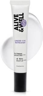 Alive & Well No Baggage Under Eye Cream Gel, Built-in Cooling Massage Applicator