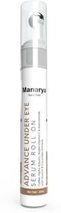 Manarya Under Eye Serum to Reduce Dark Circles with Green Tea Extract, Glutathione