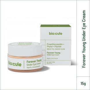 biocule Forever Young Under Eye Cream for Dark Circles, Puffiness, Fine Lines & Wrinkles