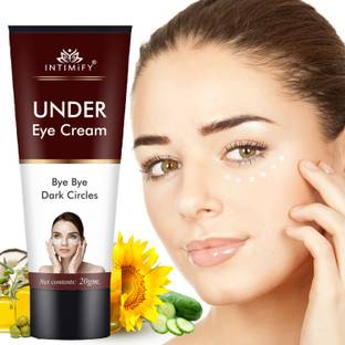 INTIMIFY Under Eye Cream for Dark Circles, Reduce Puffiness, Under Eye Wrinkle Cream
