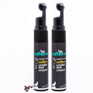 mCaffeine Coffee Under Eye Cream | Reduces Dark Circles, Puffiness & Fine Line (Pack of 2)